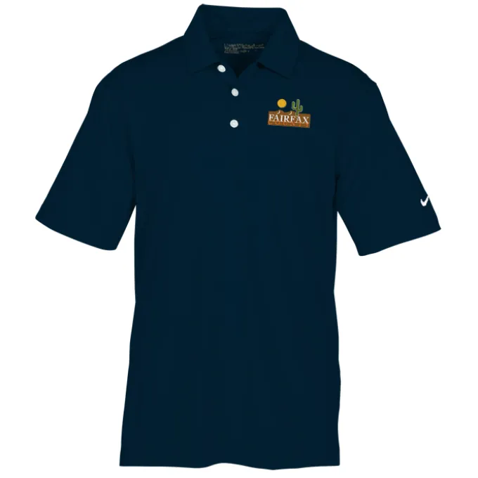 Nike Performance Vertical Mesh Polo - Men's - Embroidered