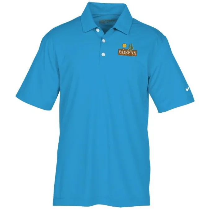Nike Performance Vertical Mesh Polo - Men's - Embroidered - 24 hr