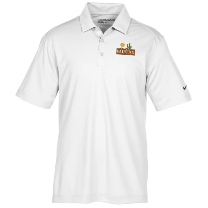 Nike Performance Vertical Mesh Polo - Men's - Embroidered - 24 hr