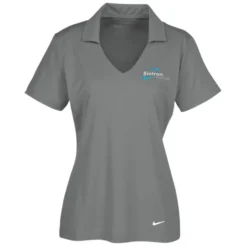 Nike Performance Vertical Mesh Polo - Ladies' - Embroidered - 24 hr