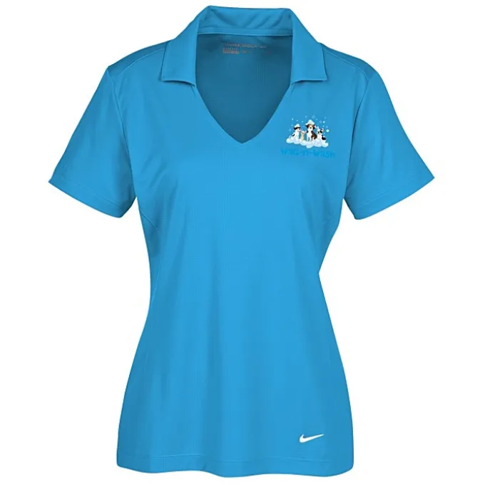 Nike Performance Vertical Mesh Polo - Ladies' - Full Color
