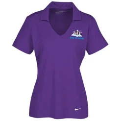 Nike Performance Vertical Mesh Polo - Ladies' - Full Color