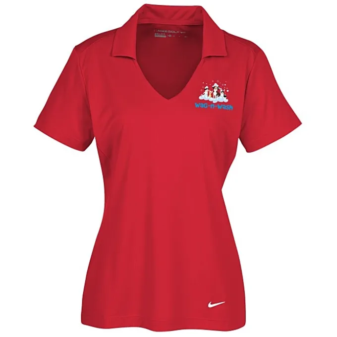 Nike Performance Vertical Mesh Polo - Ladies' - Full Color