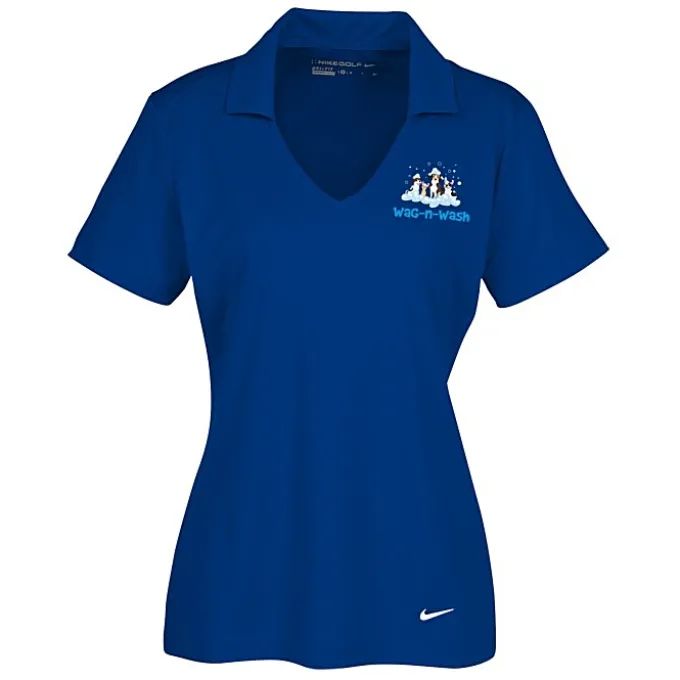 Nike Performance Vertical Mesh Polo - Ladies' - Full Color