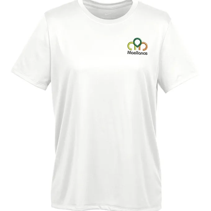 Nike Swoosh Sleeve rLegend T-Shirt - Ladies' - Embroidered