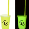Nite Glow Stadium Cup with Straw - 11 oz