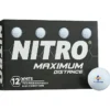 Nitro Maximum Distance Golf Ball - Dozen