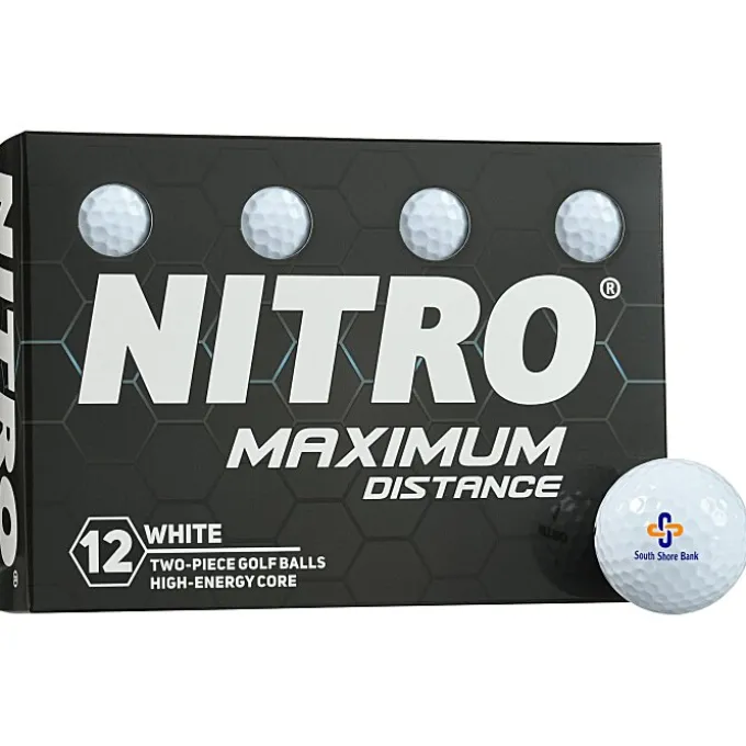 Nitro Maximum Distance Golf Ball - Dozen
