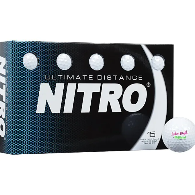 Nitro Ultimate Distance Golf Ball - 15 Pack
