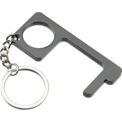 No Contact Keychain with Pouch