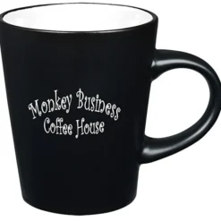 Noir Ceramic Mug - 12 oz