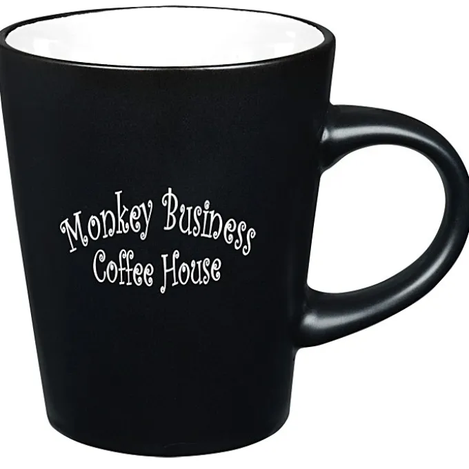 Noir Ceramic Mug - 12 oz