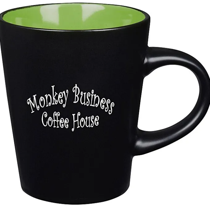 Noir Ceramic Mug - 12 oz