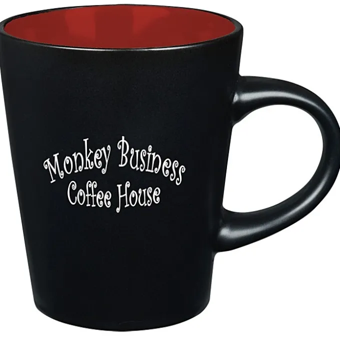 Noir Ceramic Mug - 12 oz