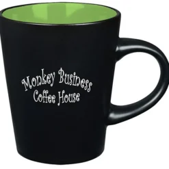 Noir Ceramic Mug - 12 oz