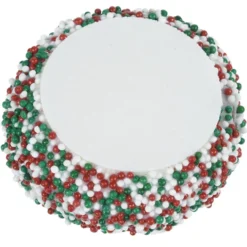 Nonpareil Dipped Sandwich Cookie