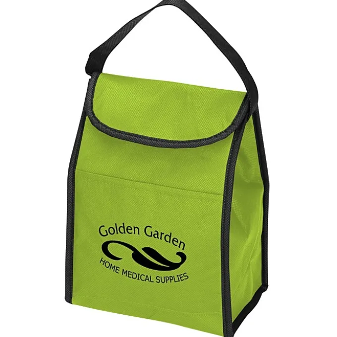 Non-Woven Lunch Sack Cooler - 24 hr