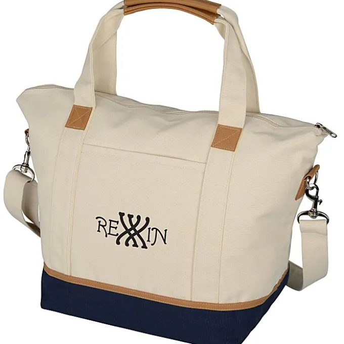 Northeast 16-oz Cotton Weekender Duffel Tote