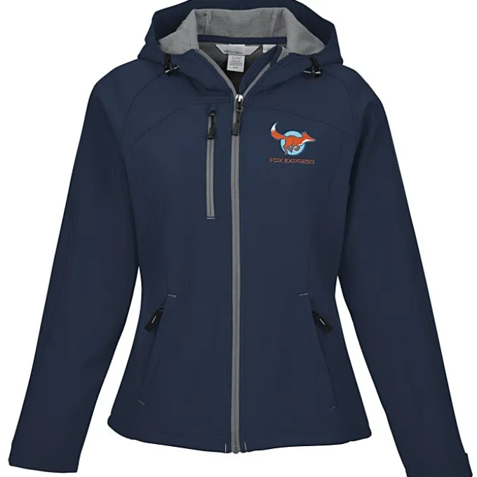 North End Hooded Soft Shell Jacket - Ladies'