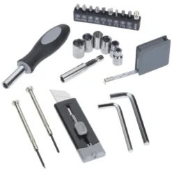 Northfield Tool Set with Rechargeable LED Flashlight - 24 hr