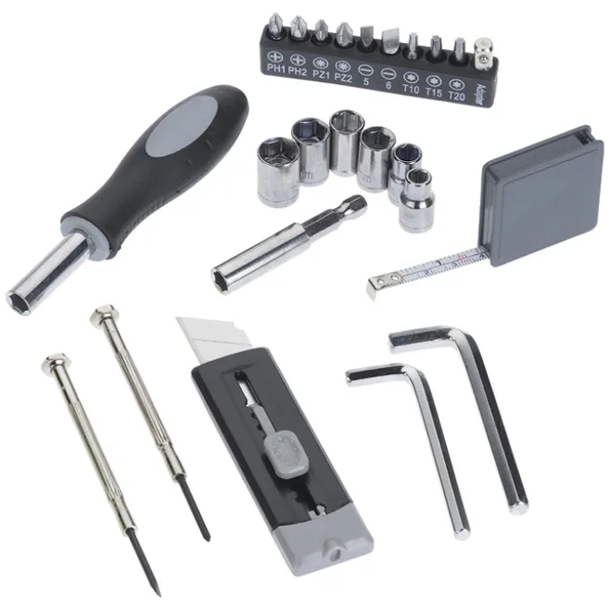 Northfield Tool Set with Rechargeable LED Flashlight
