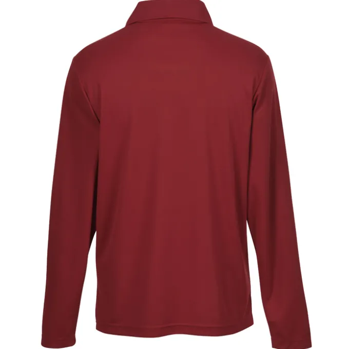 Nova Performance Long Sleeve Pique Polo - Men's