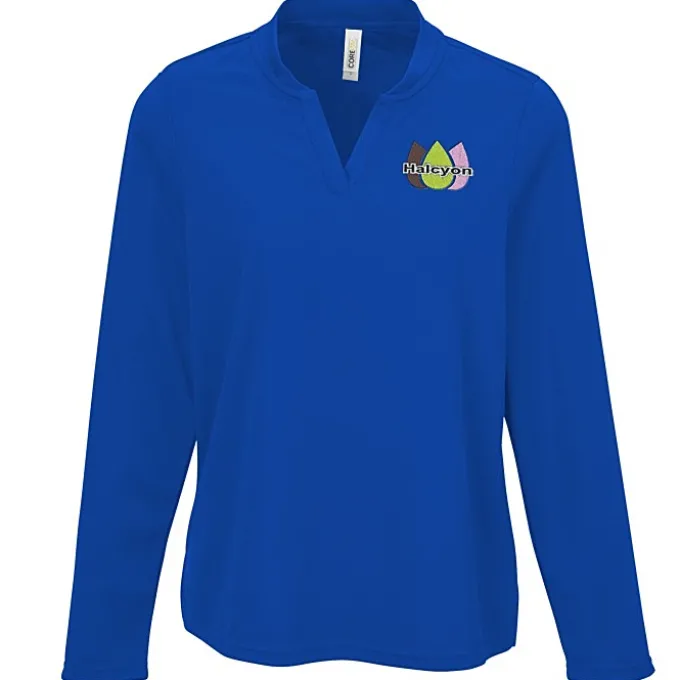 Nova Performance Long Sleeve Pique Polo - Ladies'