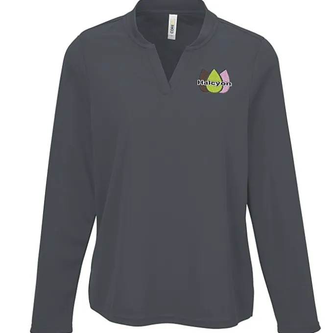 Nova Performance Long Sleeve Pique Polo - Ladies'
