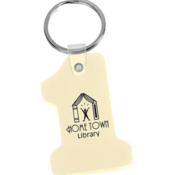 Number One Soft Keychain - Opaque