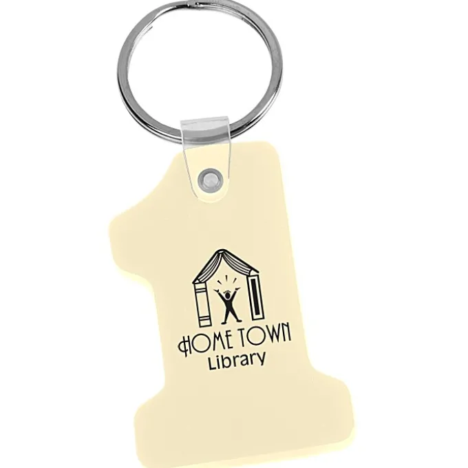 Number One Soft Keychain - Opaque