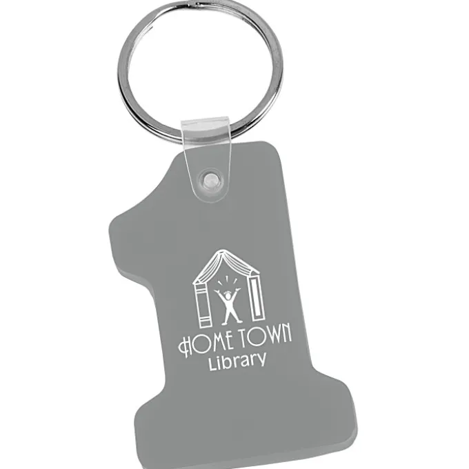 Number One Soft Keychain - Opaque