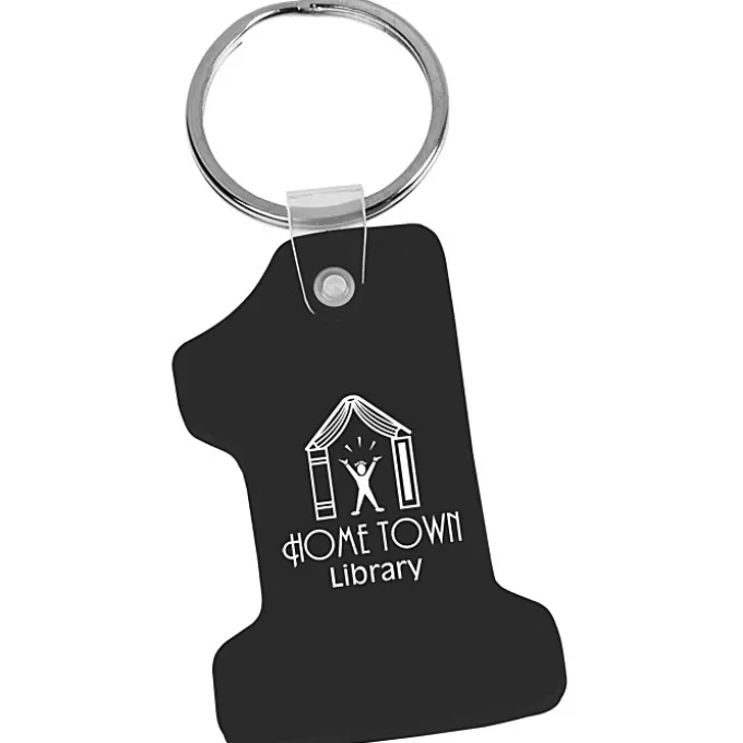 Number One Soft Keychain - Opaque