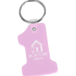 Number One Soft Keychain - Opaque