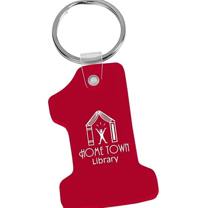 Number One Soft Keychain - Opaque