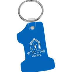Number One Soft Keychain - Opaque