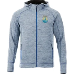 Odell Heather Knit Hooded Jacket - Men's
