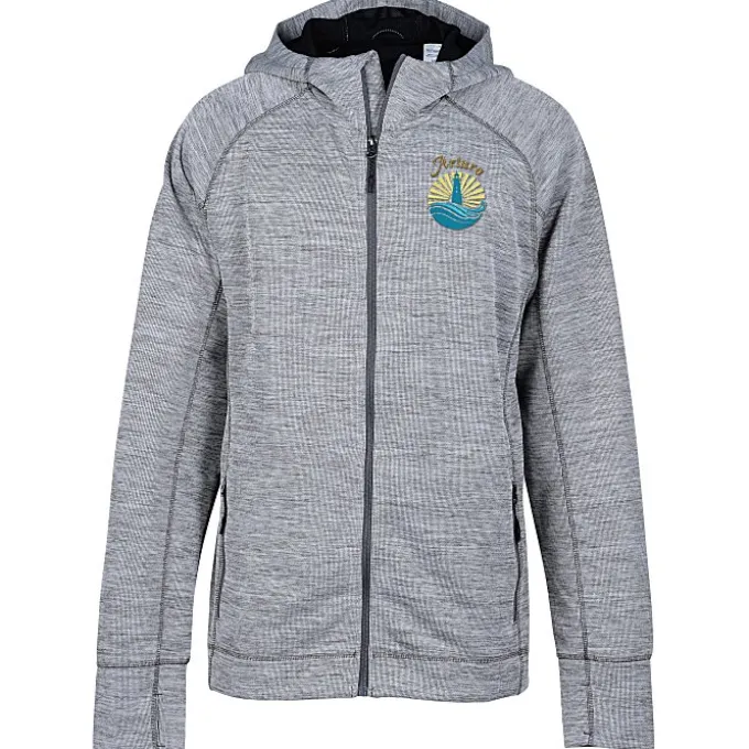Odell Heather Knit Hooded Jacket - Men's