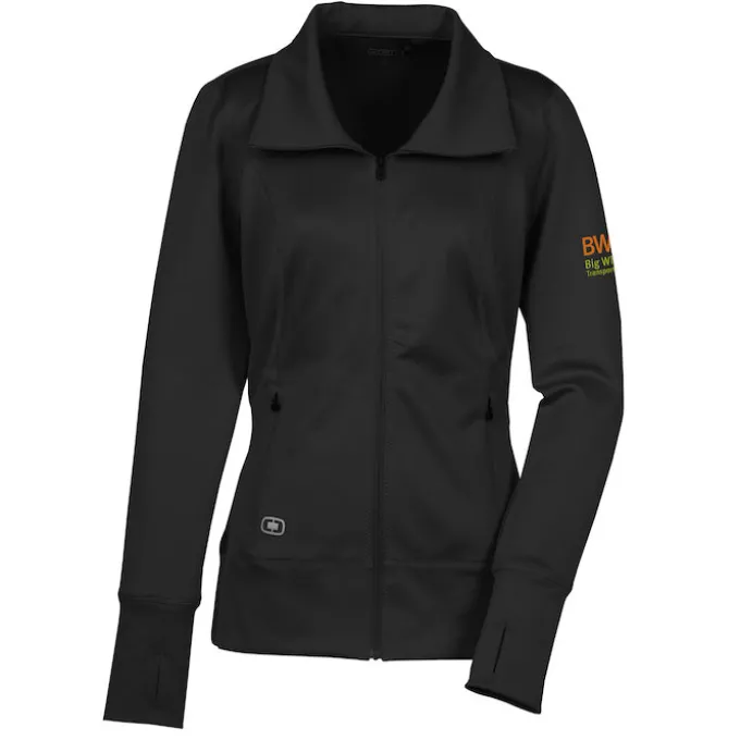 OGIO Key Full-Zip Sweatshirt - Ladies' - Embroidered