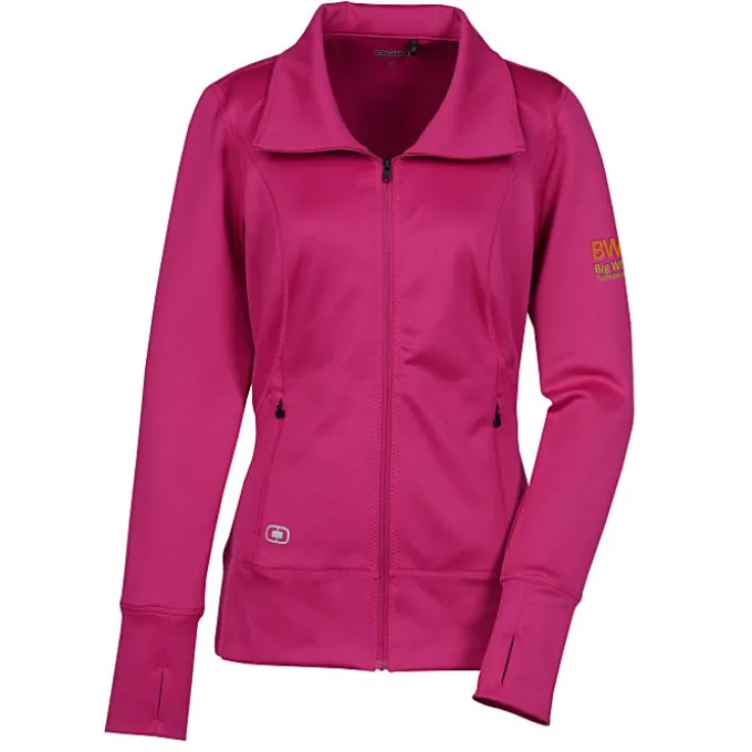 OGIO Key Full-Zip Sweatshirt - Ladies' - Embroidered