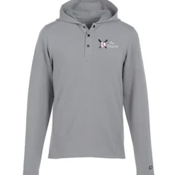 OGIO Lux Flex Hooded Henley