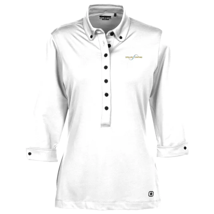 OGIO Performance Button Collar Polo - Ladies'