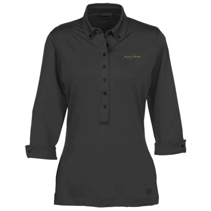 OGIO Performance Button Collar Polo - Ladies'