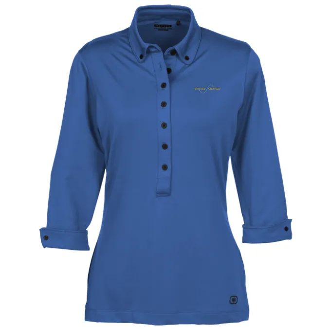 OGIO Performance Button Collar Polo - Ladies'