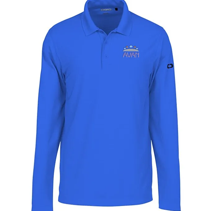 OGIO Stay-Cool Long Sleeve Performance Polo - Men's