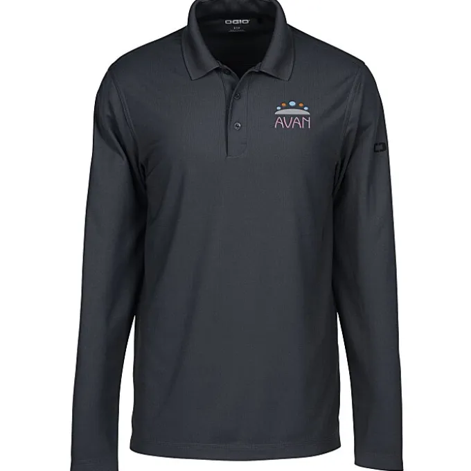 OGIO Stay-Cool Long Sleeve Performance Polo - Men's