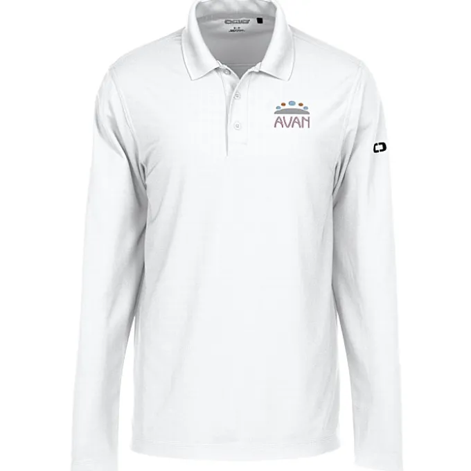 OGIO Stay-Cool Long Sleeve Performance Polo - Men's