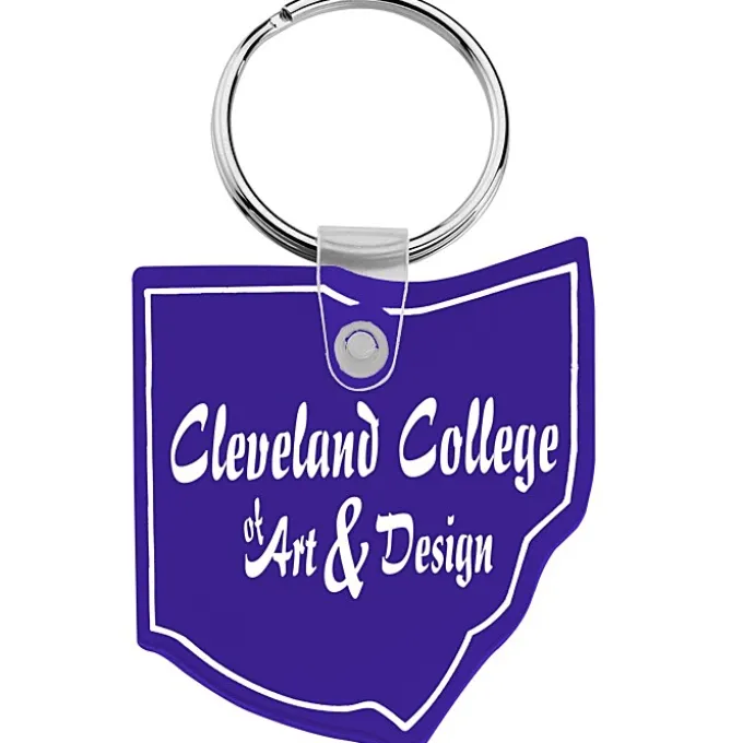 Ohio Soft Keychain - Opaque