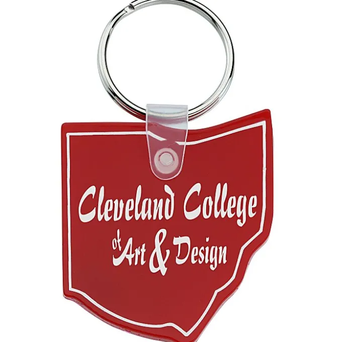 Ohio Soft Keychain - Opaque