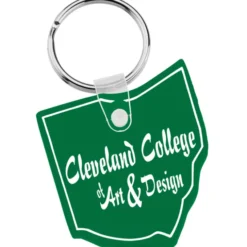 Ohio Soft Keychain - Translucent