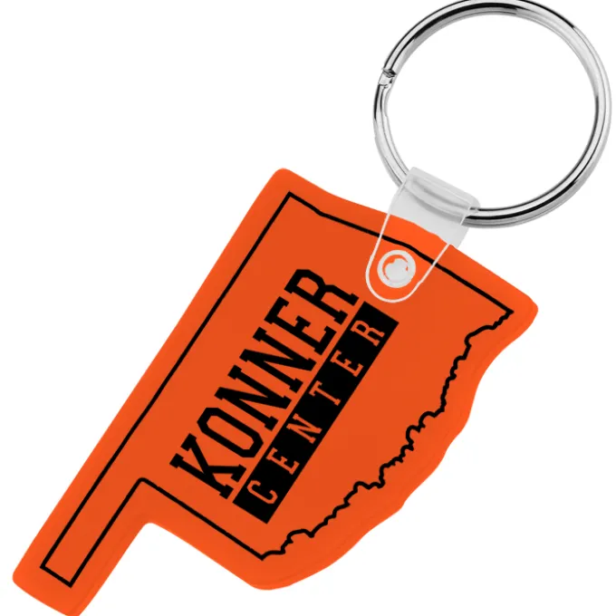 Oklahoma Soft Keychain - Translucent